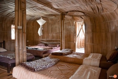 Giant Bamboo Hut