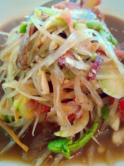ส้มตำปูปลาร้า