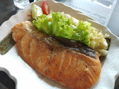 สเต็กแซลมอน