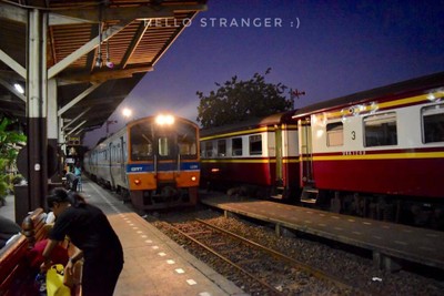 นั่งรถไฟไป...หาดวนกร