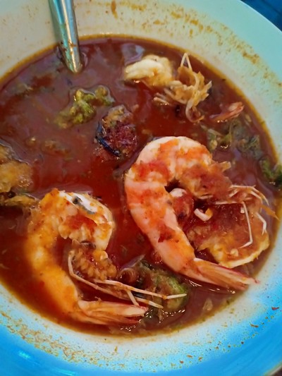 แกงส้มชะอมกุ้ง