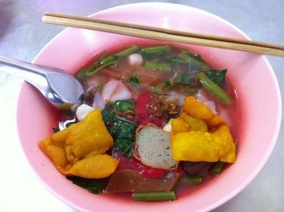 เย็นตาโฟศรีพิงค์ สวนดอก