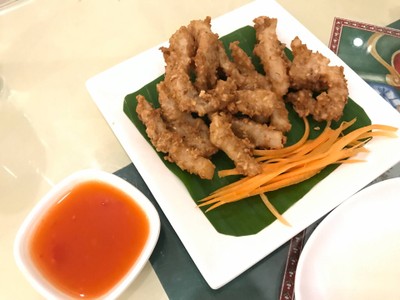 หมูทอด ตะไคร้