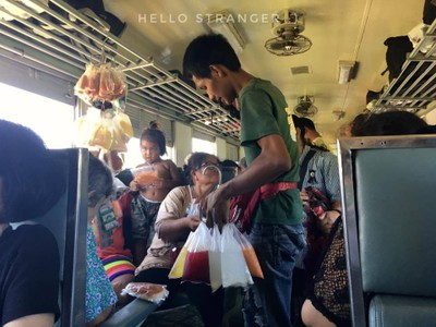 นั่งรถไฟไป...หาดวนกร