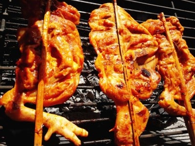 ไก่ย่างกะทิ