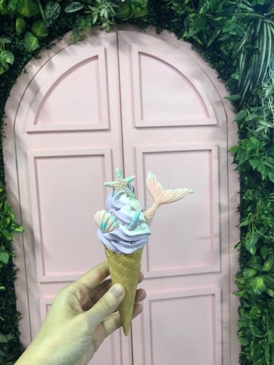 Small waffle cone