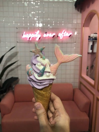Small waffle cone