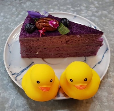 Purple Sweet Potato Cake