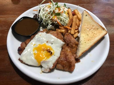 สเต็กไก่ชีส