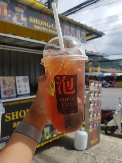 เมนูของร้าน shong cha ตึกเก่า