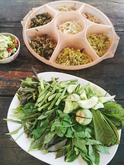 เมนูของร้าน ขนมจีนป้าชื่น สาขา 2