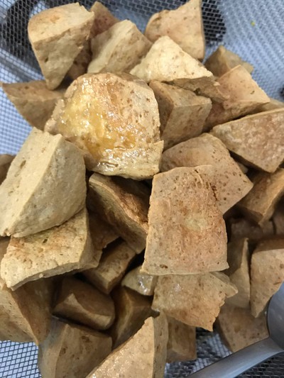 วิธีทำ แกงเขียวหวานฟักทองเต้าหู้ทอด เจ