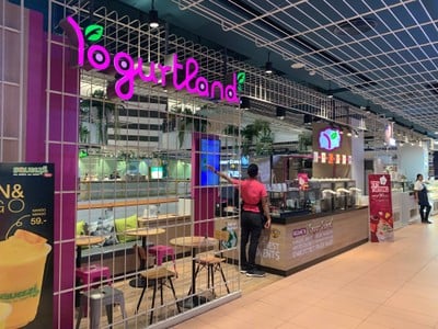Yogurtland เซ็นทรัลเวิร์ล
