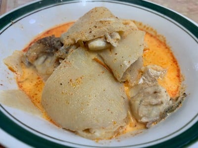 แกงหน่อไม้ดองปลากระพง แกงหน่อไม้ดองปลากระพง