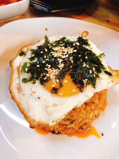 ข้าวผัดกิมจิ