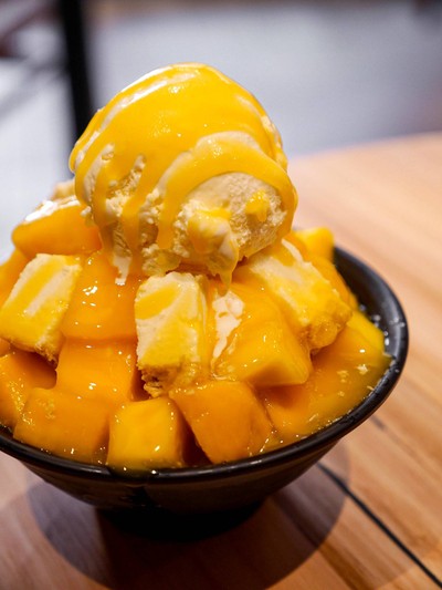Mango Cheesecake Bingsu