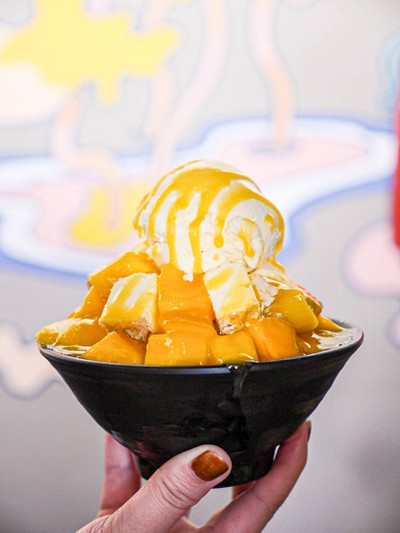 Mango Cheesecake Bingsu