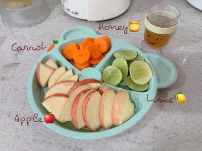 วิธีทำ Apple Carrot Lime Smoothie 