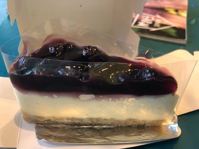 Blueberry cheese cake