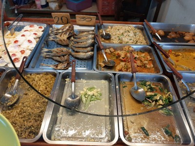 เมนูของร้าน ข้าวแกงลุงเท่ง