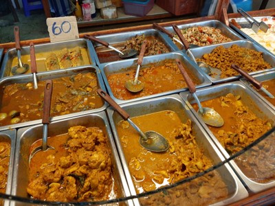 เมนูของร้าน ข้าวแกงลุงเท่ง