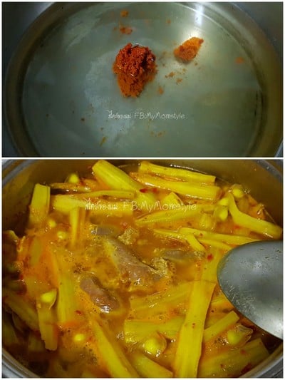 วิธีทำ แกงเหลืองมะรุมไข่ปลาช่อน