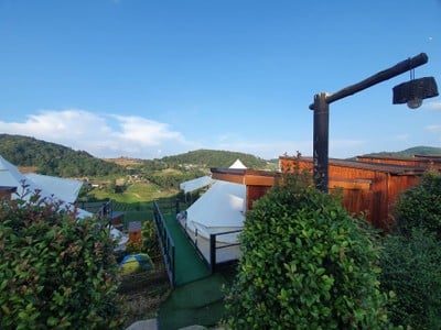 อันนี้กระโจม vip 1 มีห้องน้ำในตัว