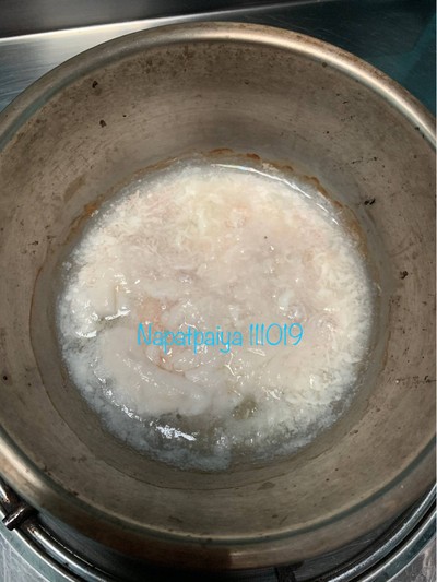 วิธีทำ โจ๊กหมู