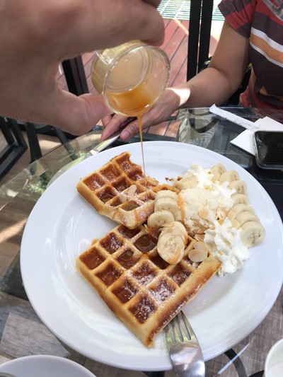 Caramel Waffle