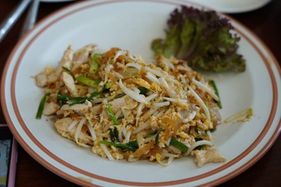 ก๋วยเตี๋ยวคั่วไก่