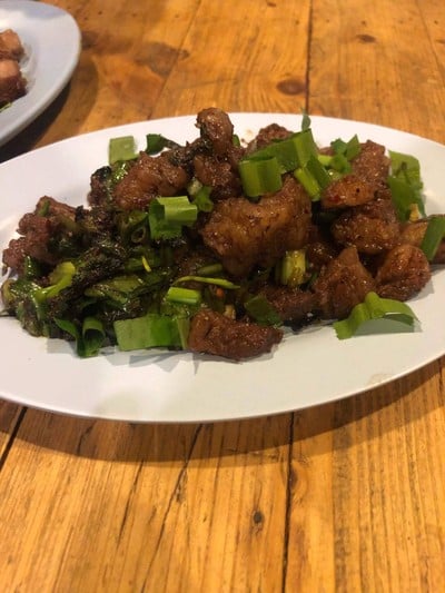 ก้อยเสือคั่ว