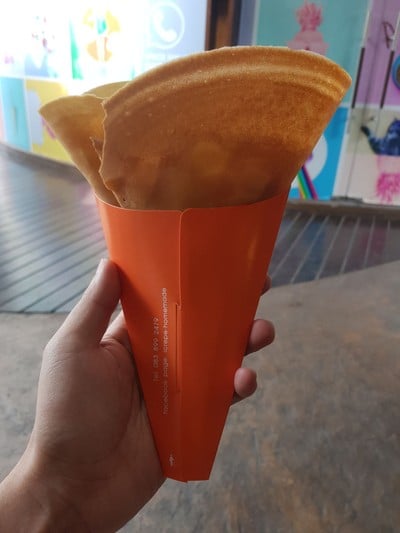 แฮม ชีส ปูอัด แบบกรอบ