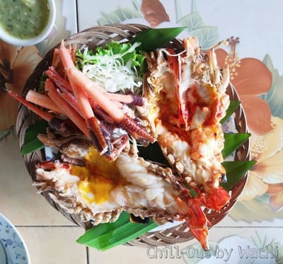 กุ้งแม่น้ำเผา