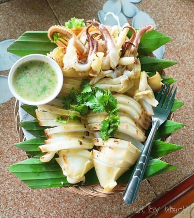 หมึกหอมย่าง