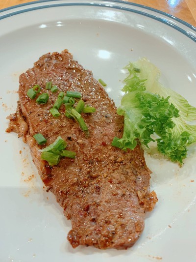 เมนูของร้าน T-bone Steak house  สาขา กังสดาร