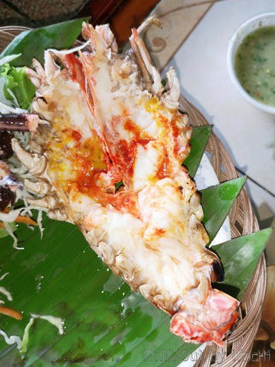 กุ้งแม่น้ำเผา