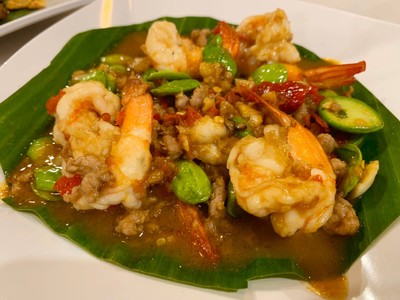 สะตอผัดกุ้ง