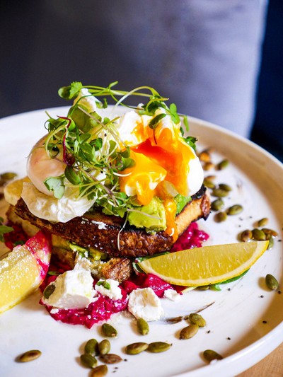 SMASHED AVOCADO