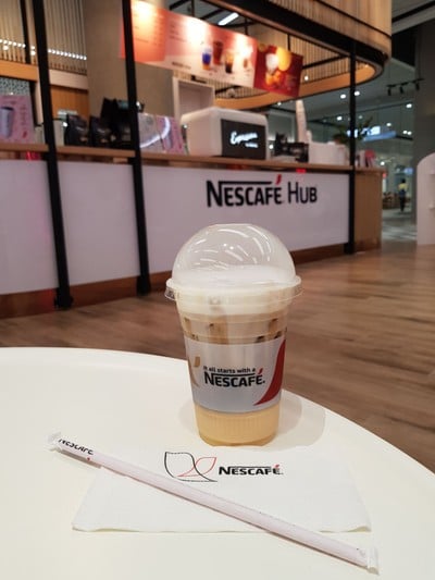 Café Nescafe (คาเฟ่ เนสกาแฟ) สามย่านมิตรทาวน์