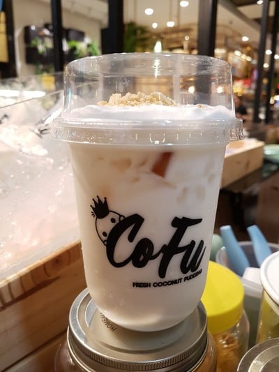 อร่อยน้ำมะพร้าวแท้ เนื้อเยอะ หวานน้อย 