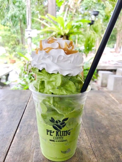 เมนูของร้าน น้ำชาพี่กุ้ง KUNG