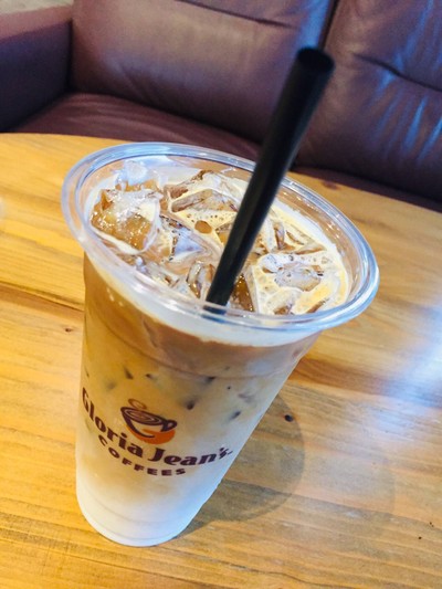 ลาเต้เย็น