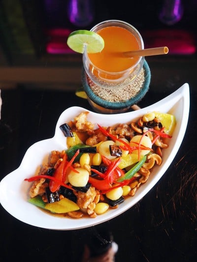 เมนูของร้าน The Vegan Table