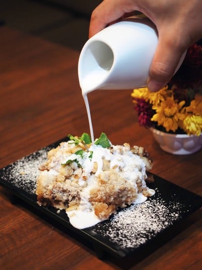 เมนูของร้าน The Vegan Table