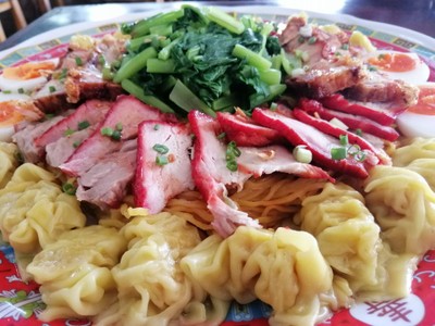 บะหมี่เกี๊ยวหมู Size M