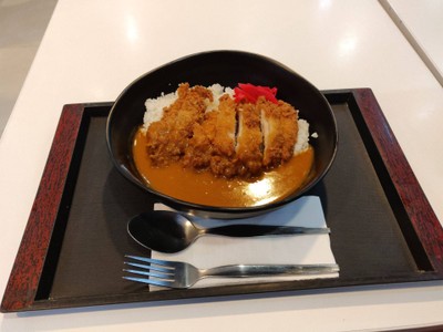 แกงกะหรี่ไก่ทอด