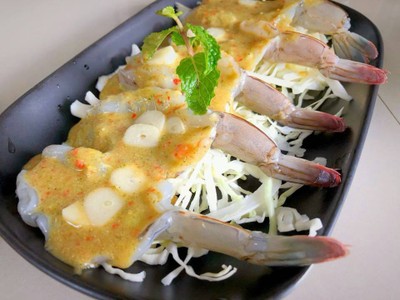 กุ้งแช่ วาซาบิ