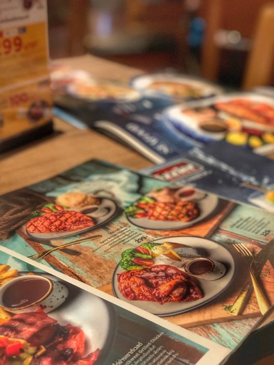 สมุดเมนู