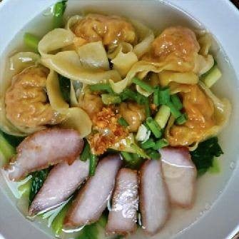 เมนูของร้าน เม้งบะหมี่เกี๊ยว มหาชัย (เจ้าเก่า 40 ปี) ซอยดับเพลิง @mengbhamee