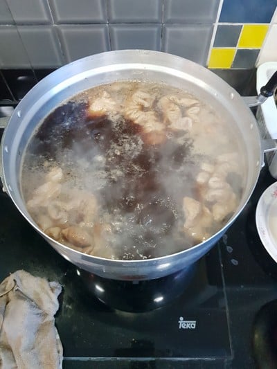 วิธีทำ ต้มขาหมู